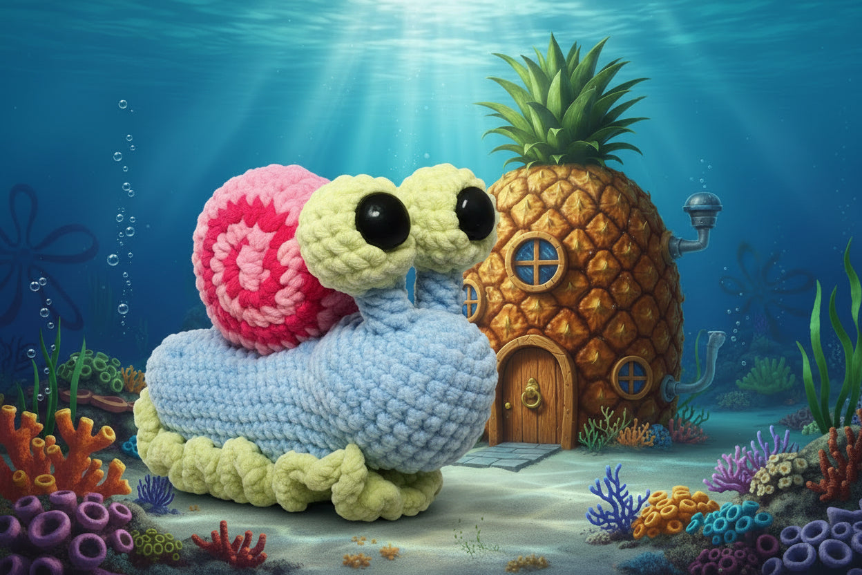 Under the sea snail