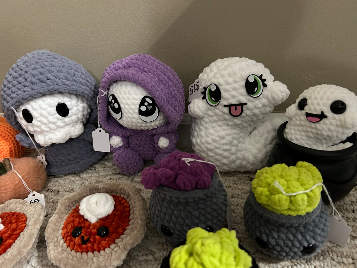 Fall/ Halloween plushies