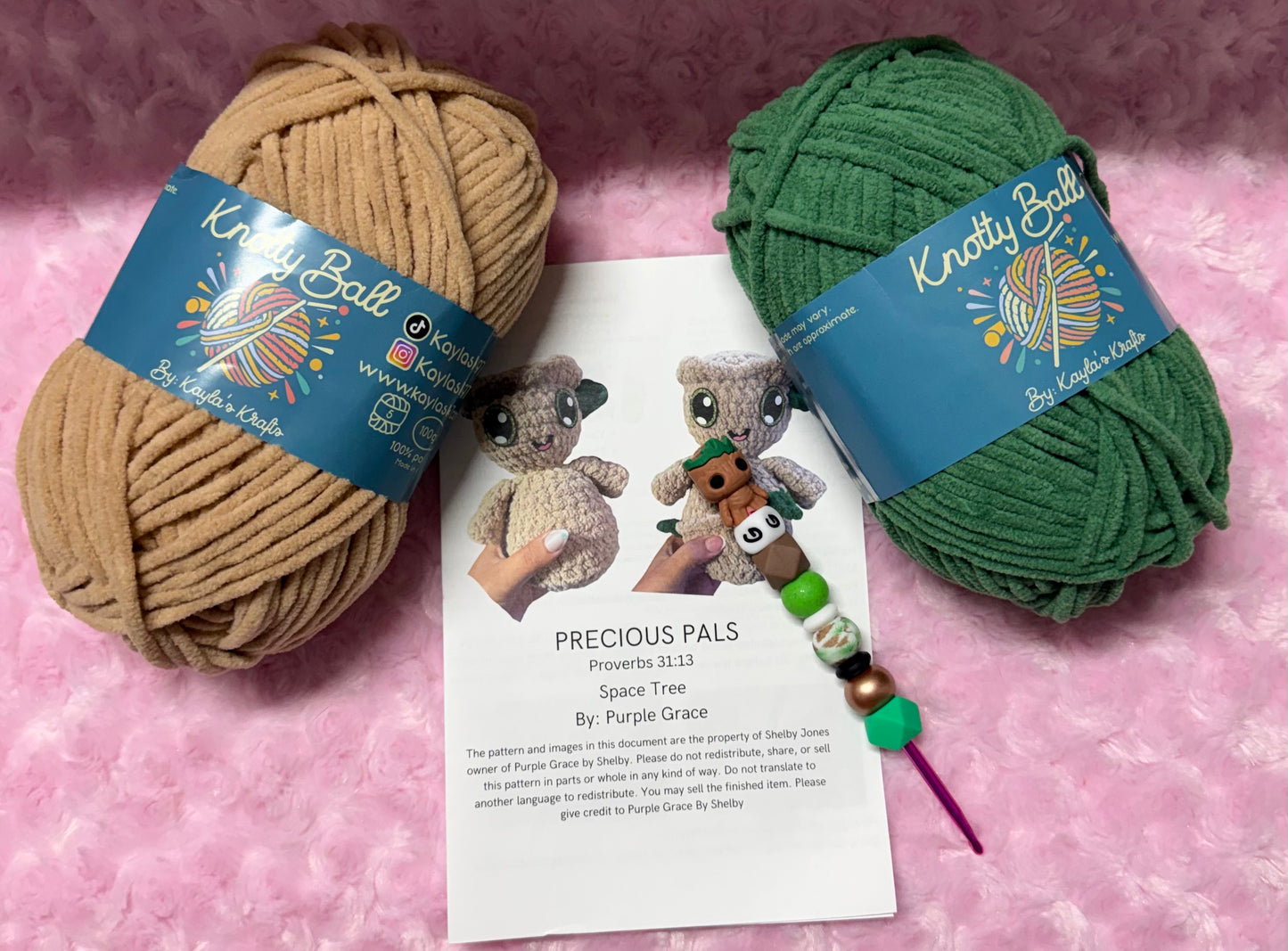 Tree Guy crochet kit