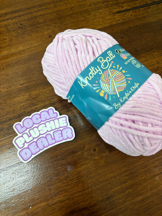 Local Plushie Dealer Sticker