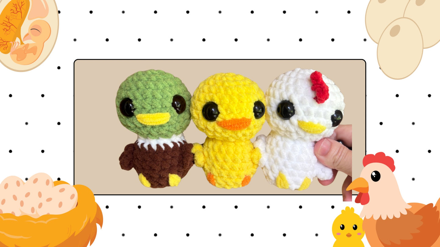 Pocket Chicken/Duck PATTERN