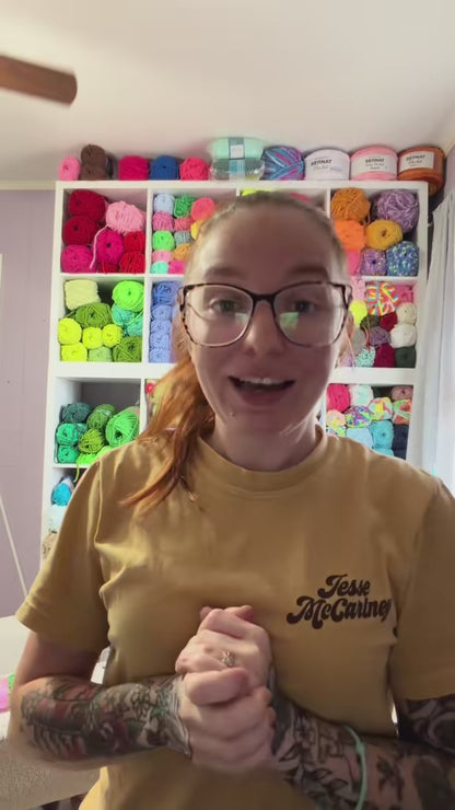 PREORDER Knotty Ball Yarn Bag